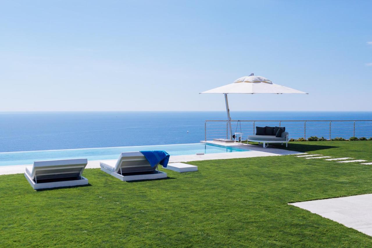 Villa Sabrina Riviera Dei Fiori A Picco Sul Mare Con Piscina Privata ,Wellness & Spa インペリア エクステリア 写真