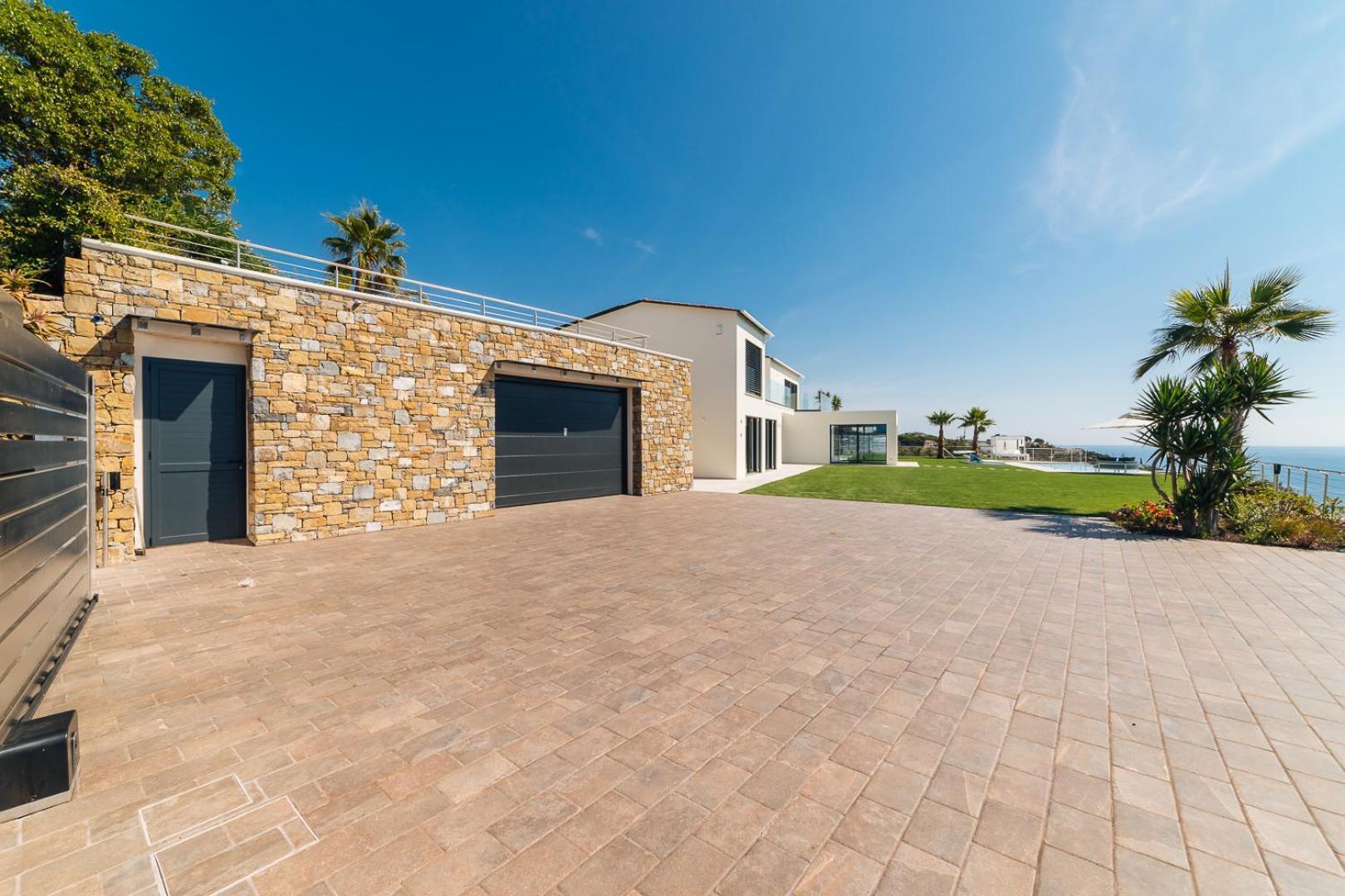 Villa Sabrina Riviera Dei Fiori A Picco Sul Mare Con Piscina Privata ,Wellness & Spa インペリア エクステリア 写真